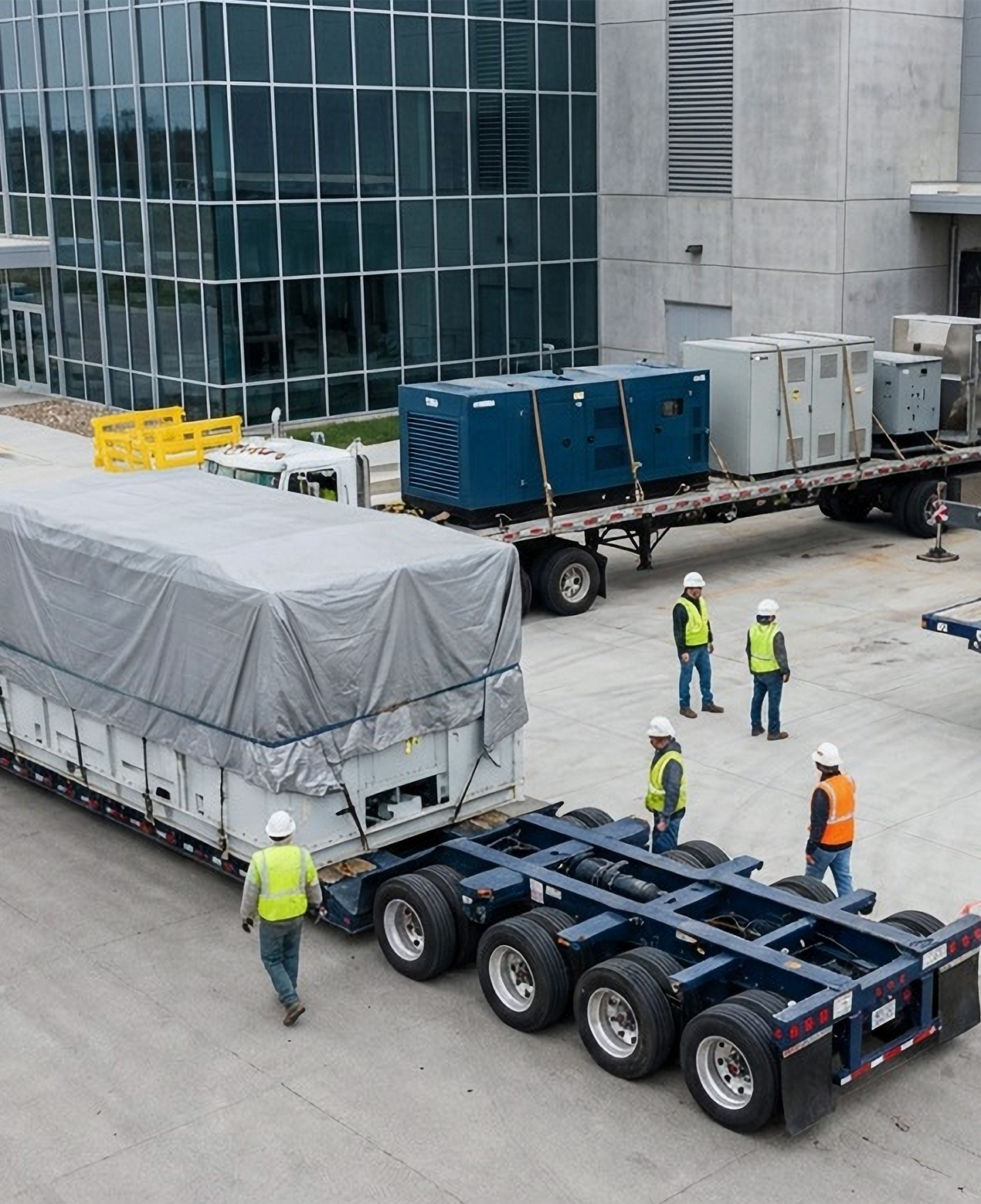 TrackStock Capabilities for Data Center Jobsites