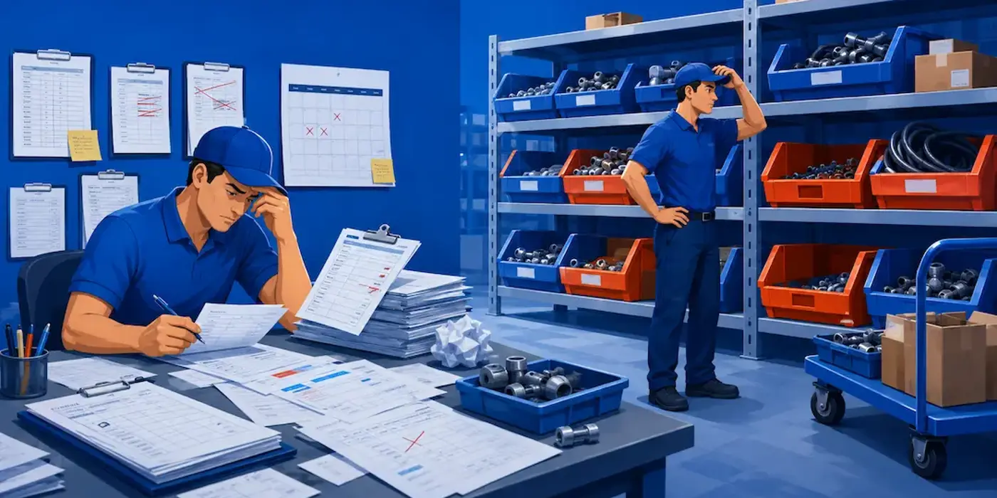 Why Manual Min/Max Inventory Systems Break Down Over Time